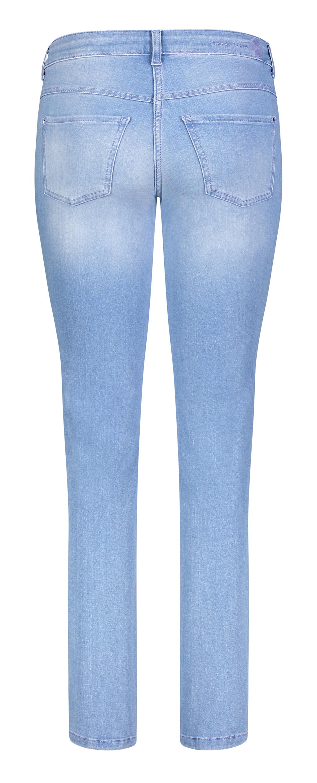 MAC DREAM basic bleached blue - Skywashed Ocean - 5401-90-0355L-D491