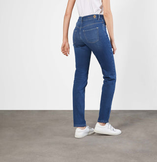 MAC DREAM Straight Hose - Denim Sky Blue - 5401-90-0355L-D569