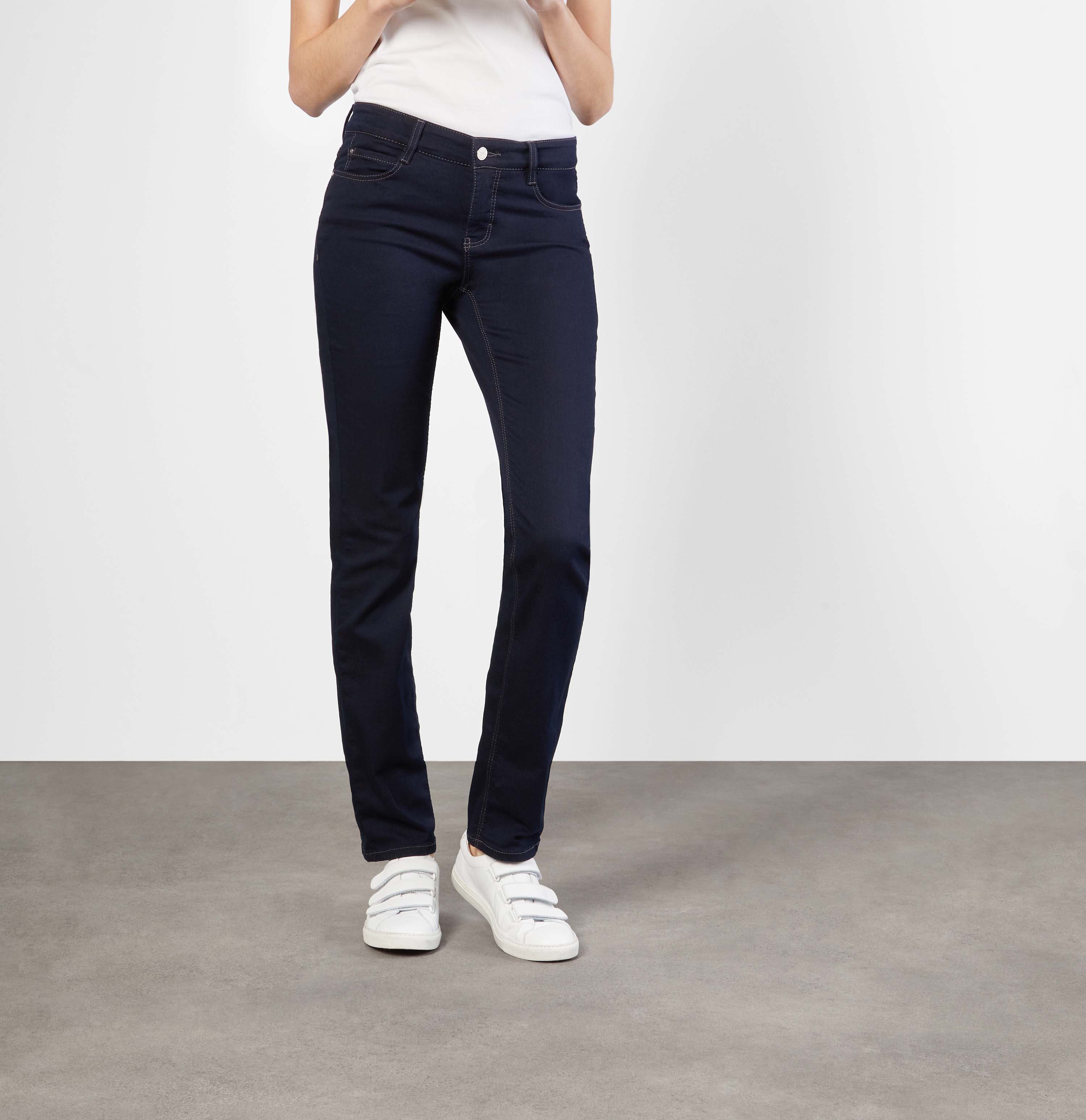 MAC DREAM Straight Jeans - Midnight Indigo - 5401-90-0355L-D801 von MAC