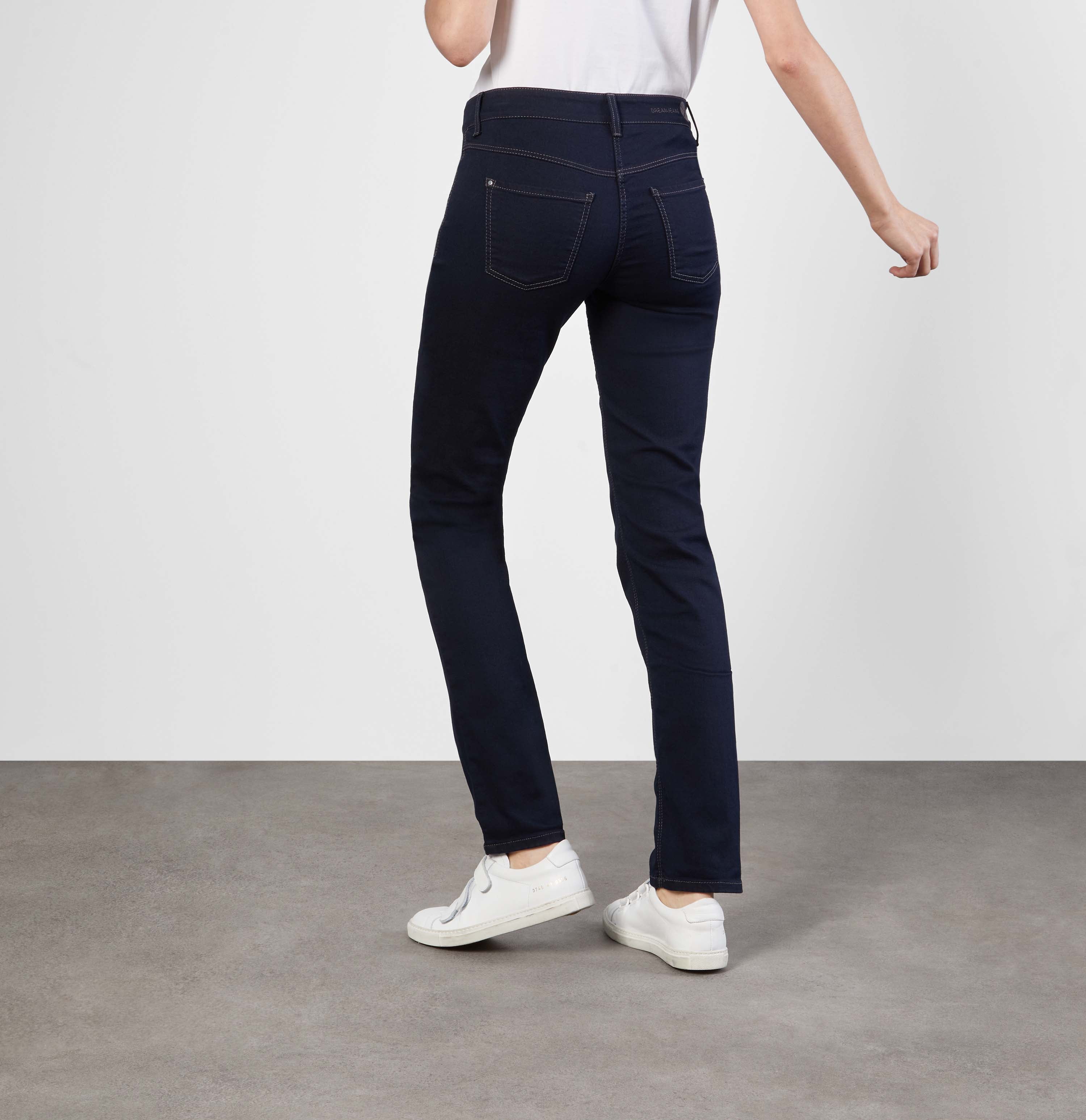 MAC DREAM Straight Jeans - Midnight Indigo - 5401-90-0355L-D801 von MAC
