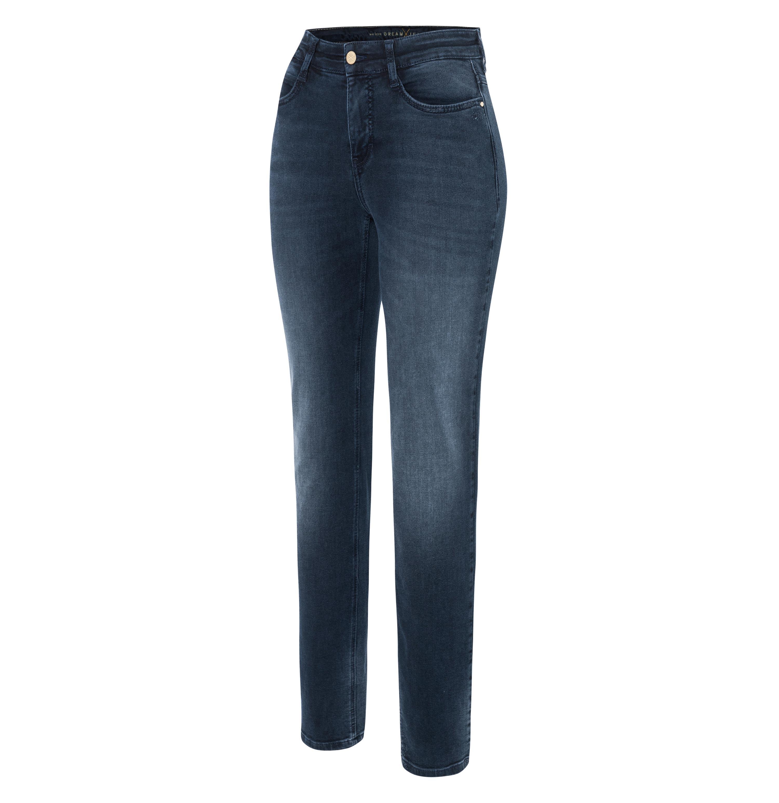 MAC DREAM Straight Jeans - Night Slate Wash - 5401-90-0355L-D881 von MAC