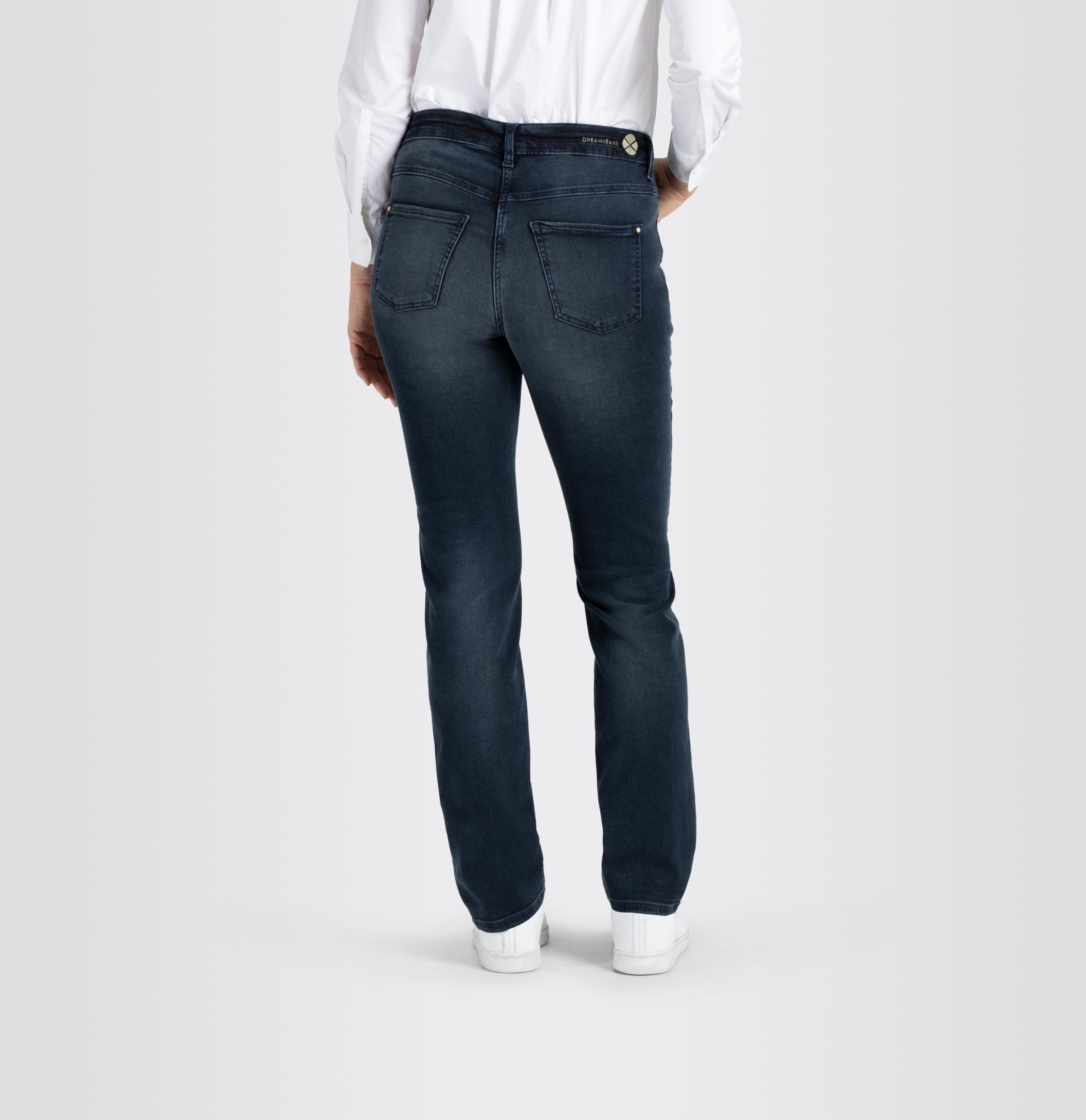 MAC DREAM Straight Jeans - Night Slate Wash - 5401-90-0355L-D881 von MAC
