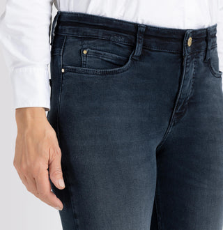 MAC DREAM Straight Jeans - Night Slate Wash - 5401-90-0355L-D881