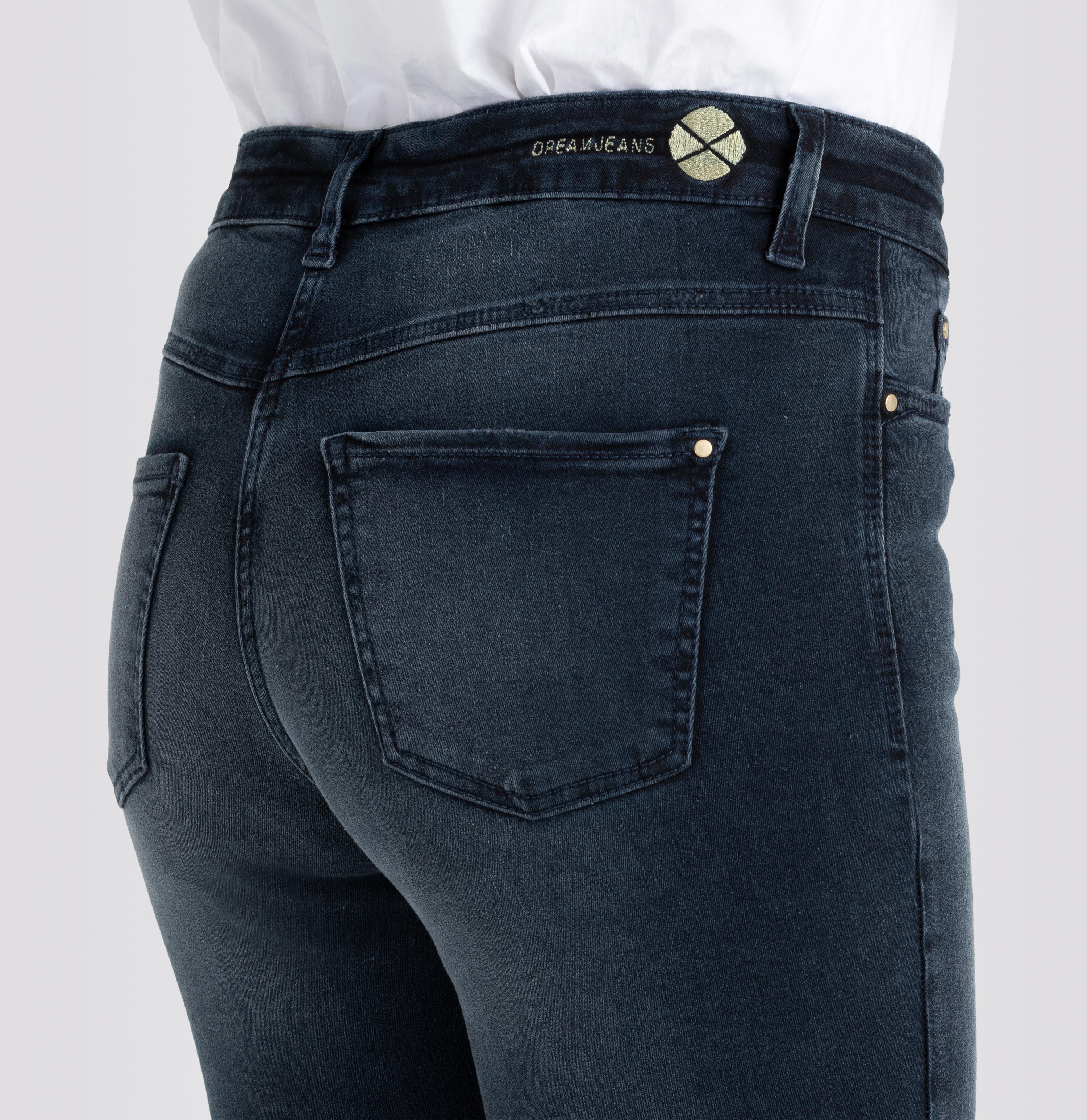 MAC DREAM Straight Jeans - Night Slate Wash - 5401-90-0355L-D881 von MAC