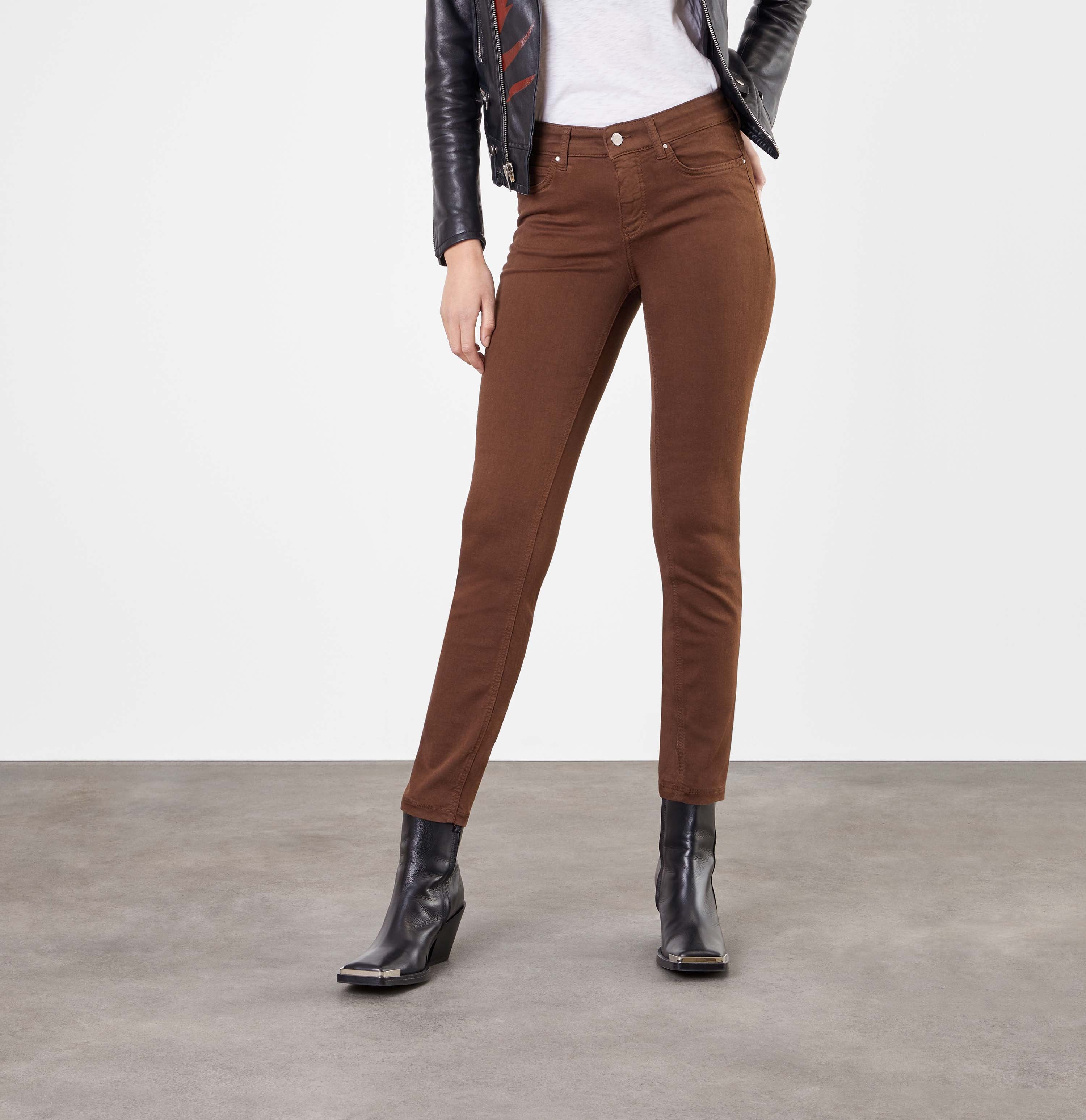 MAC DREAM SKINNY Five-Pocket - Hazelwood Brown - 5402-00-0355L-278R von MAC