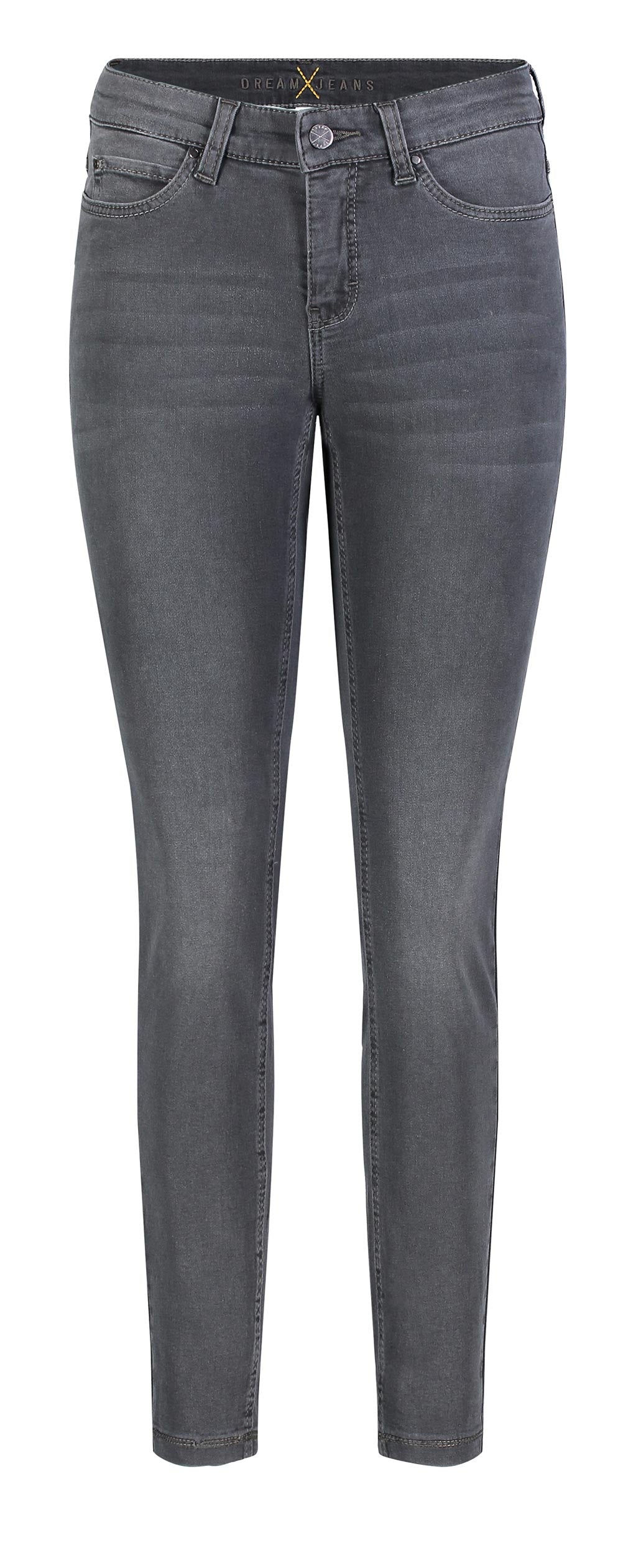 MAC DREAM Straight Jeans - Smoky Graphite Fade - 5401-90-0355L D975