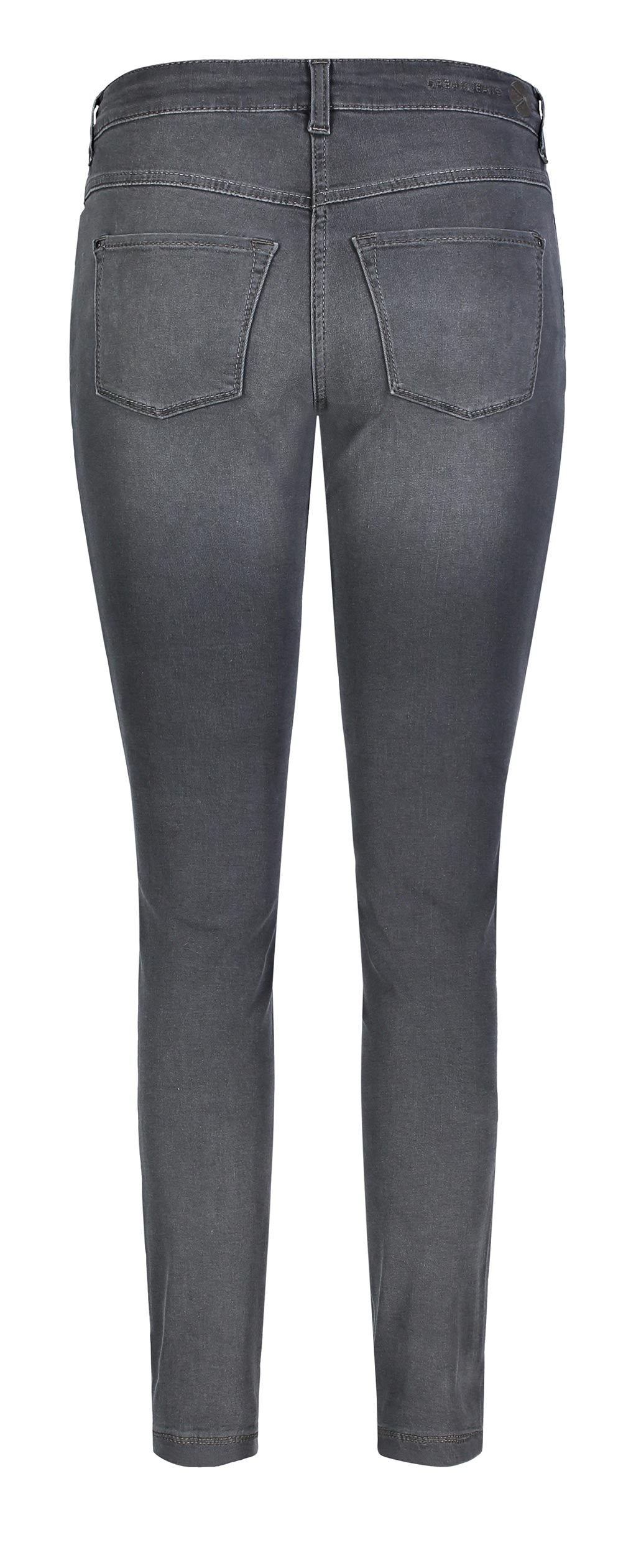 MAC DREAM Straight Jeans - Smoky Graphite Fade - 5401-90-0355L D975