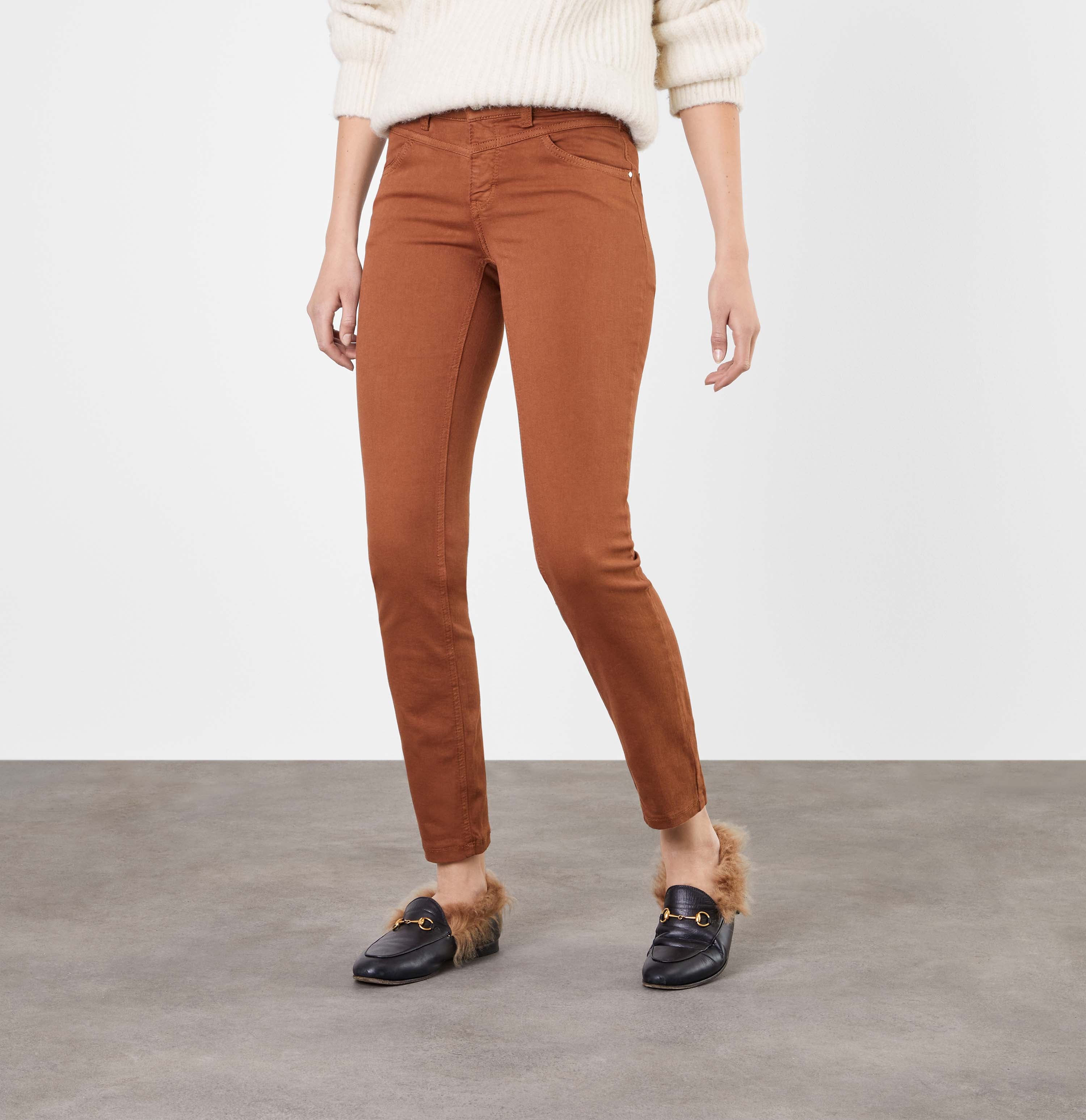 MAC DREAM SLIM Five Pocket - Saddle Caramel - 5407-00-0355L-277R von MAC