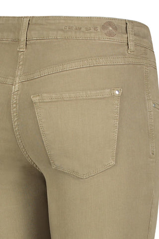 MAC DREAM SLIM Five Pocket - Moss Sand - 5407-00-0355L-682R