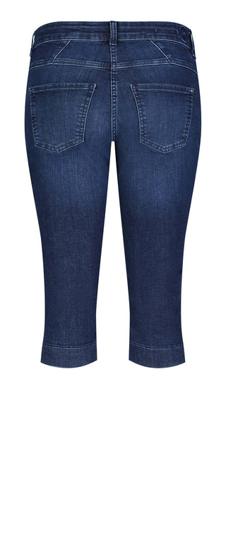 MAC DREAM CAPRI basic slight used blue Faded Navy Wash - 5434-90-0356-D651