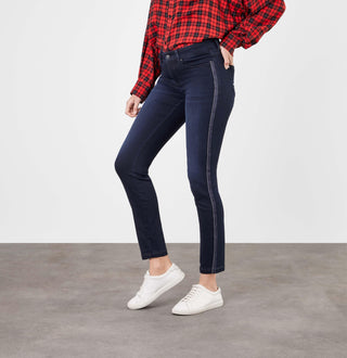 MAC DREAM SLIM Jeans - Ink Indigo Shade - 5435-94-0355L-D869