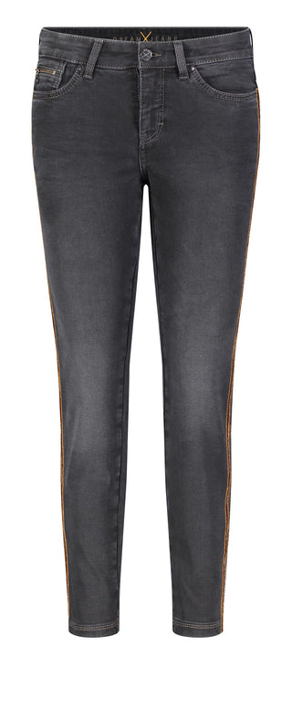 MAC DREAM SLIM Jeans - Midnight Charcoal Black - 5435-95-0355L-D983