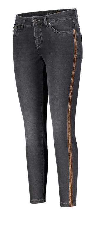 MAC DREAM SLIM Jeans - Midnight Charcoal Black - 5435-95-0355L-D983