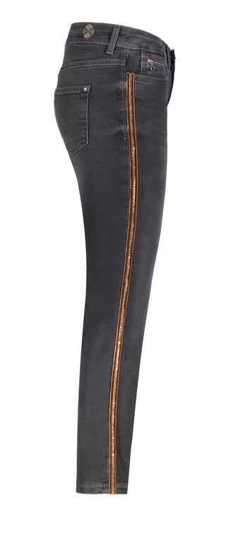 MAC DREAM SLIM Jeans - Midnight Charcoal Black - 5435-95-0355L-D983