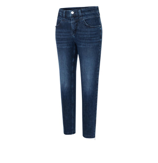 MAC DREAM CHIC basic slim used - Deep Indigo Wash - 5452-90-0356-D651