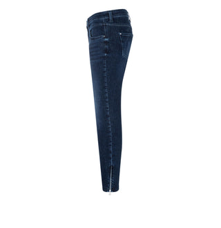 MAC DREAM CHIC basic slim used - Deep Indigo Wash - 5452-90-0356-D651