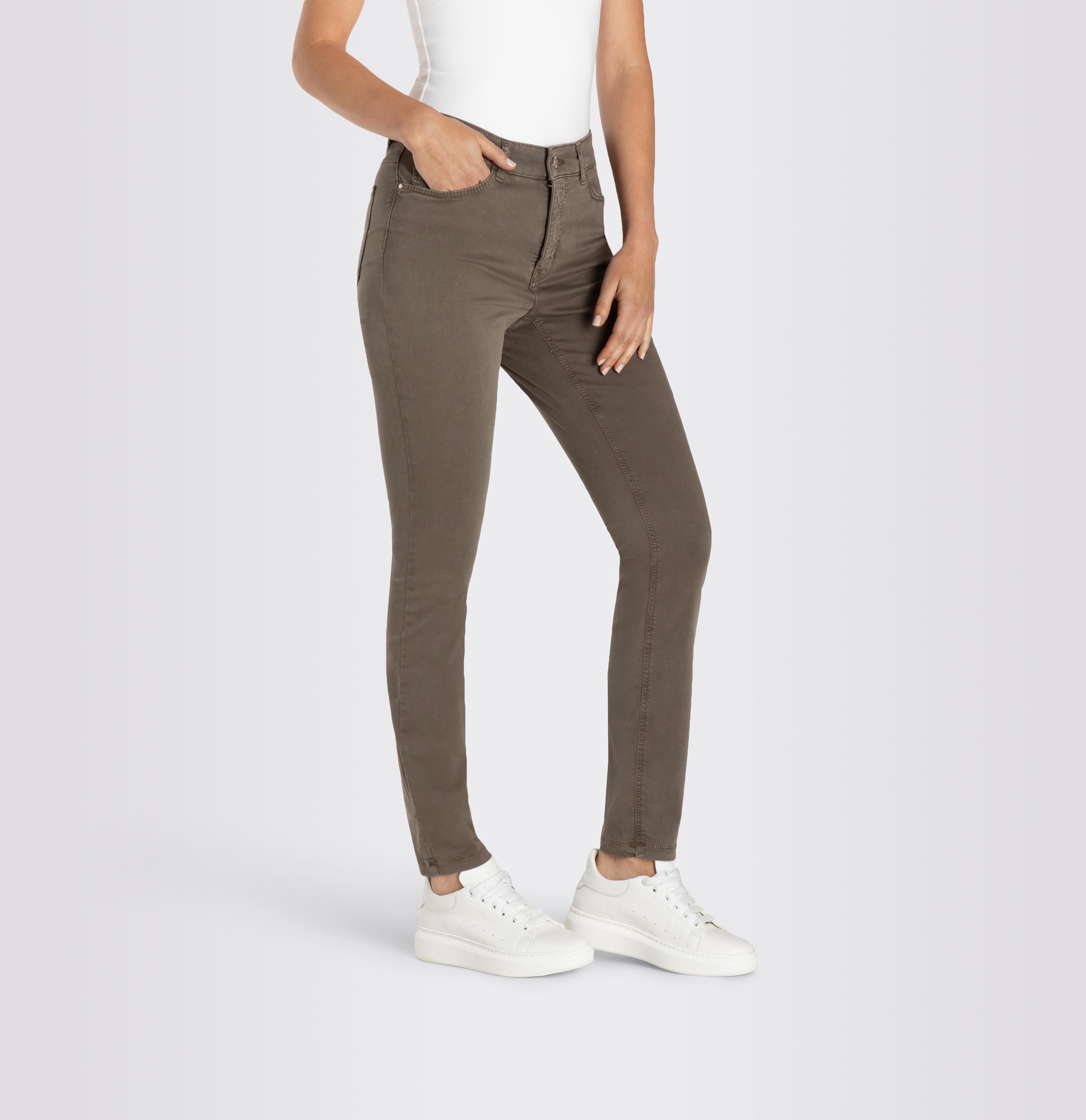 MAC DREAM SKINNY Jeanshose - Stonefield Taupe - 5454-00-0474L-687R von MAC