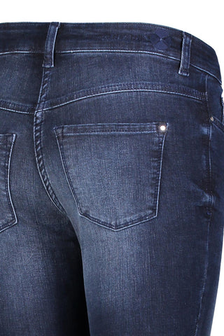 MAC Dream Skinny Five Pocket - Midnight Washed Blue - 5457-90-0356L-D651