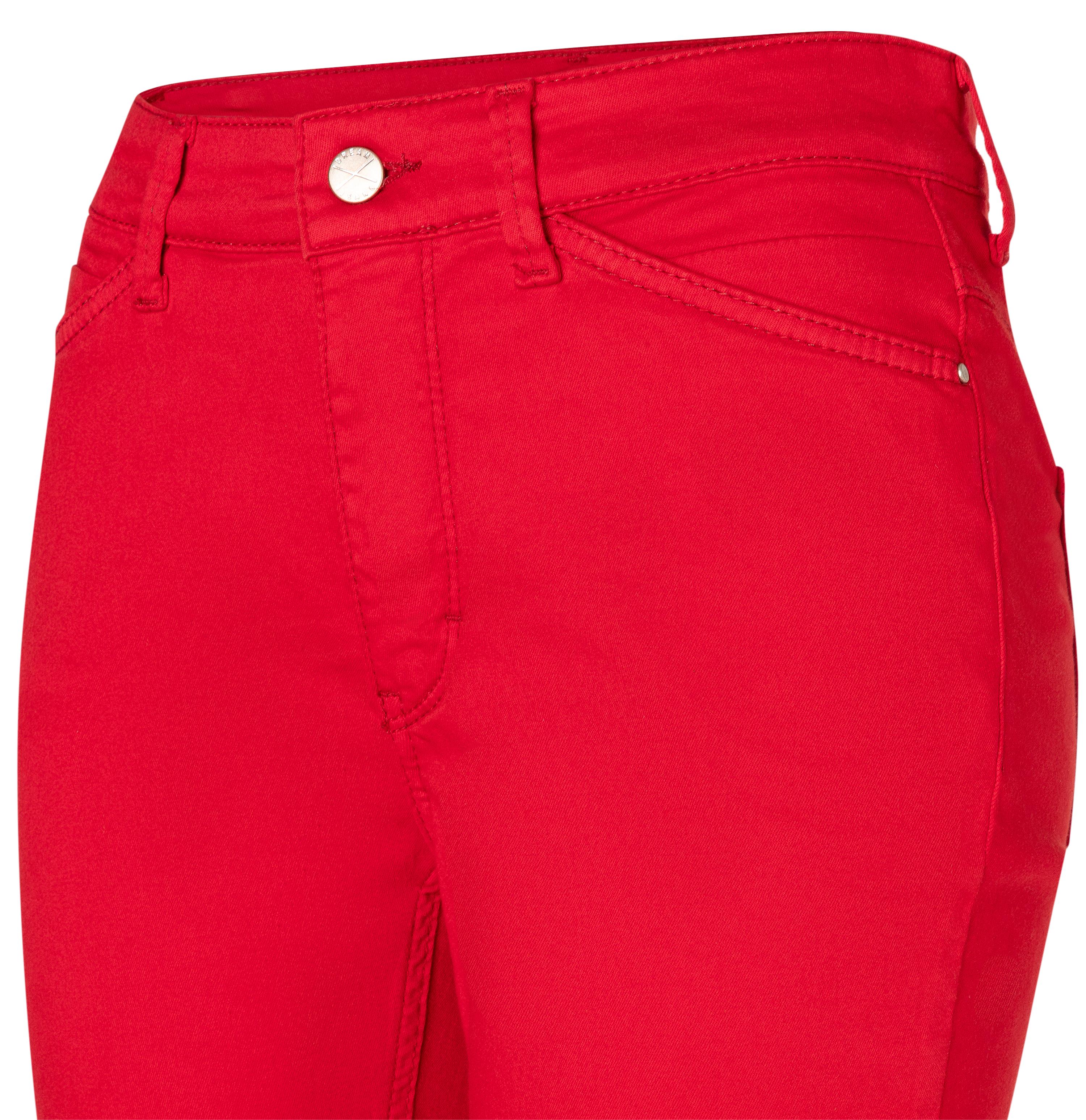 MAC DREAM CHIC Straight Jeans - Crimson Horizon Red - 5471-00-0355L-448R von MAC