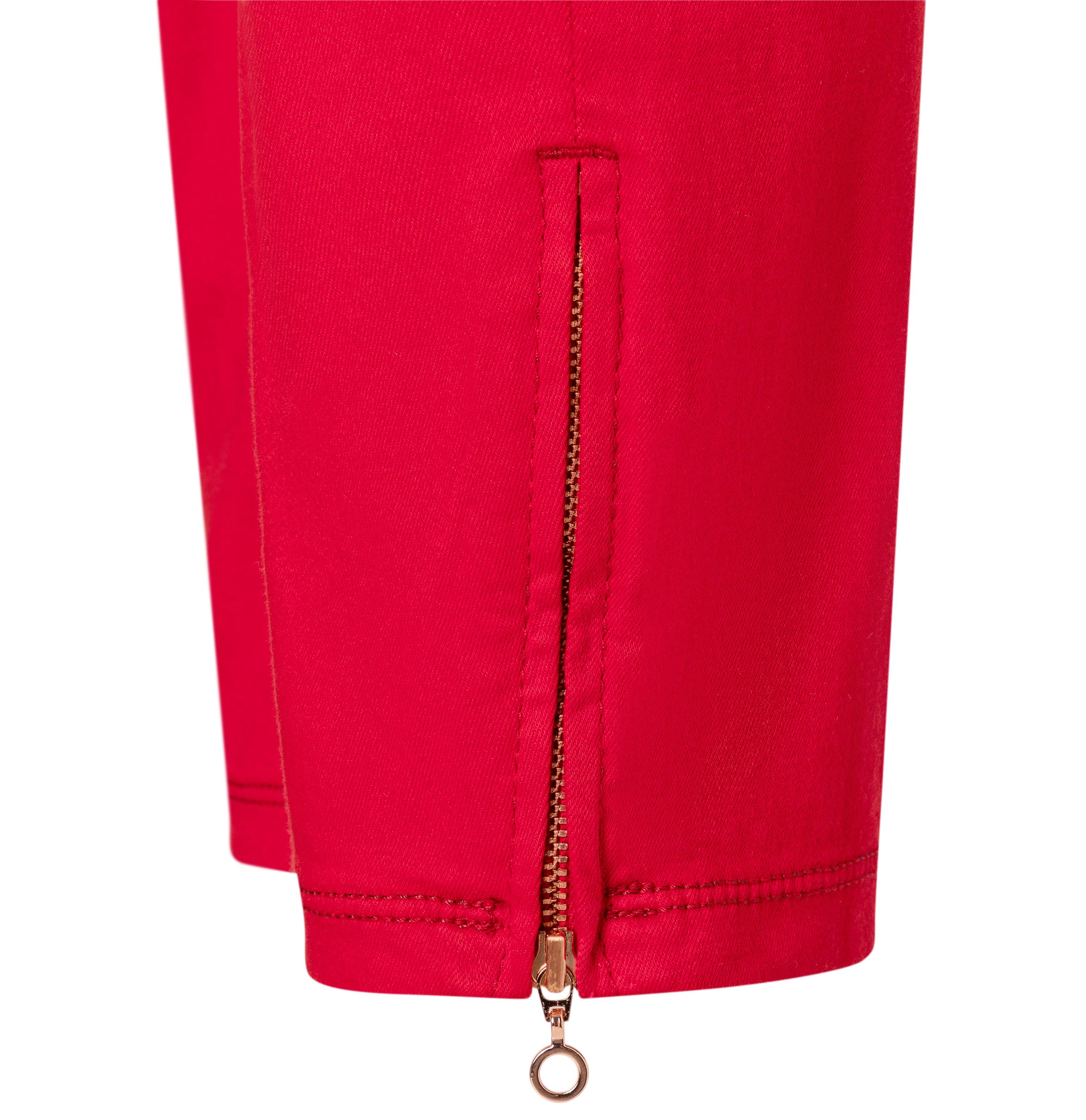 MAC DREAM CHIC Straight Jeans - Crimson Horizon Red - 5471-00-0355L-448R von MAC