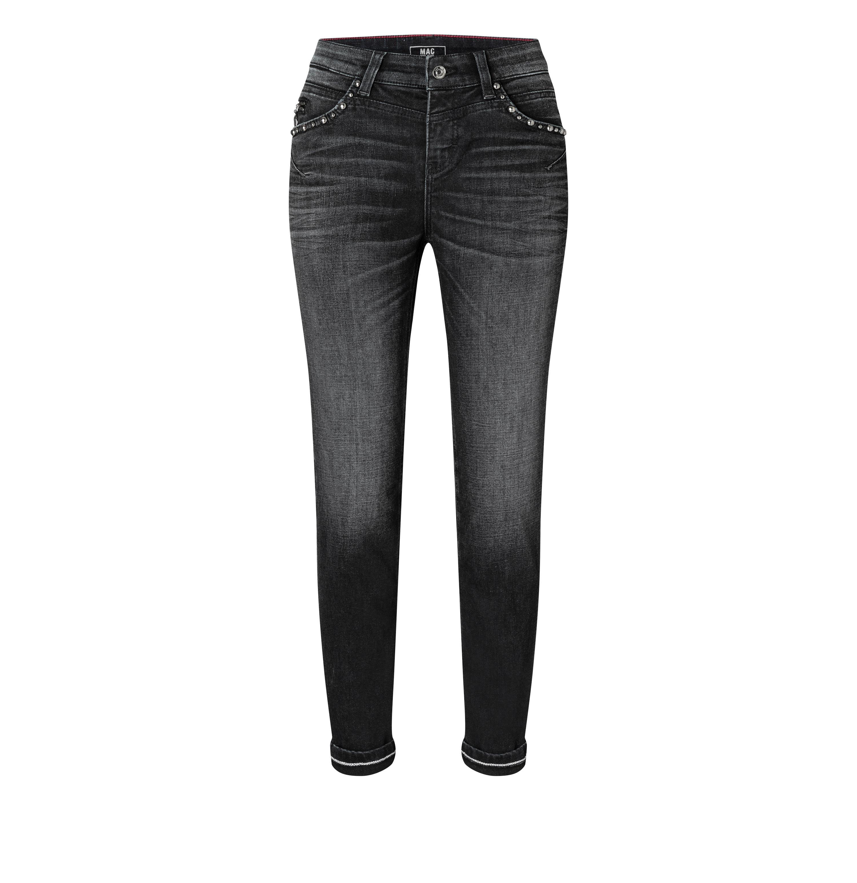 MAC RICH SLIM Five Pocket - Midnight Charcoal - 5749-91-0389-D976