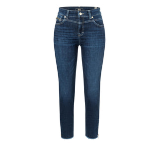 MAC Rich Straight Jeans - Midnight Indigo Blue - 5755-90-0389L-D845