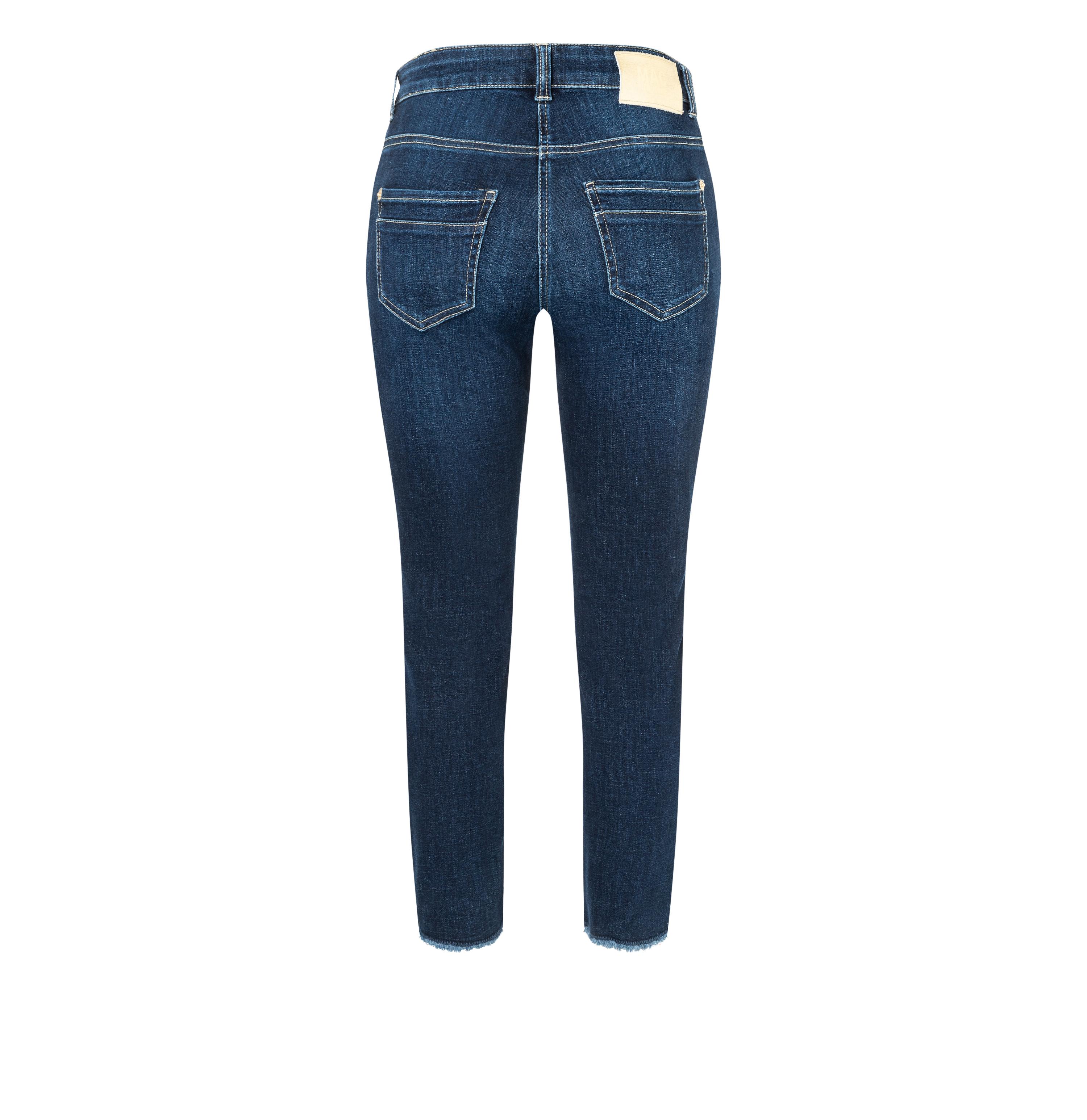 MAC Rich Straight Jeans - Midnight Indigo Blue - 5755-90-0389L-D845