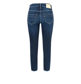MAC Rich Straight Jeans - Midnight Indigo Blue - 5755-90-0389L-D845