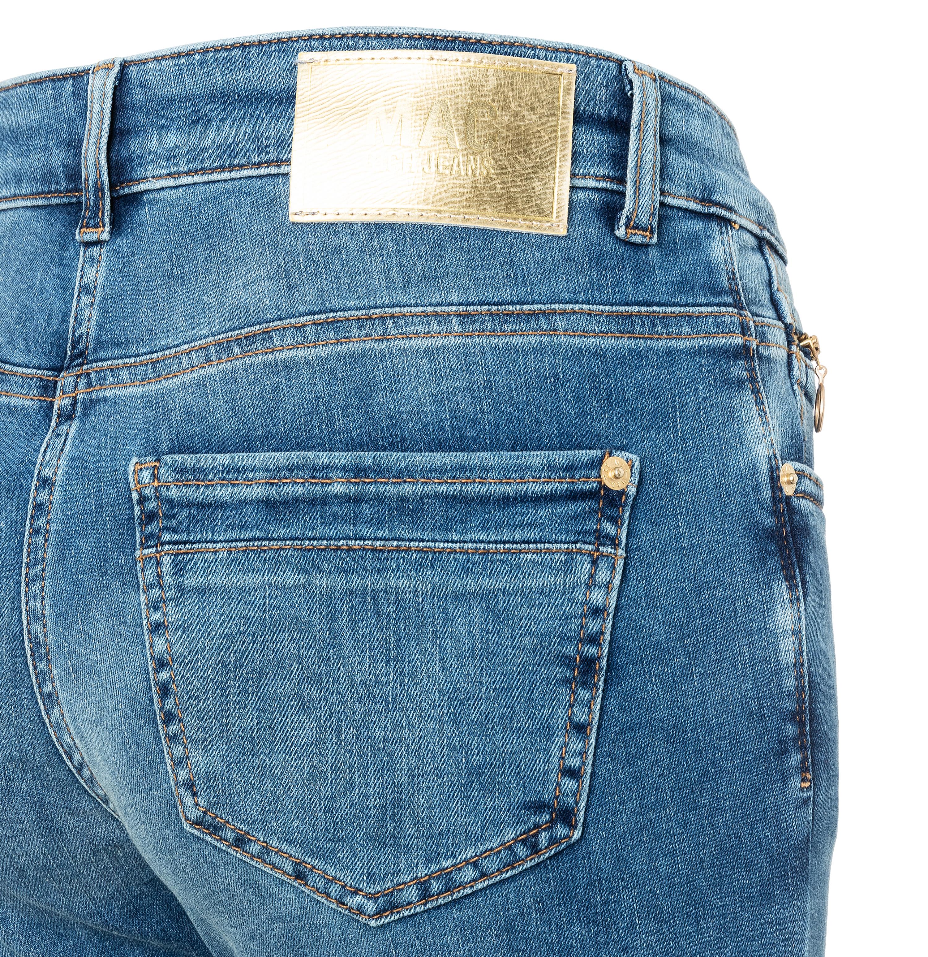 MAC Rich Damen Jeans - Blue Lagoon Wash - 5755-90-0389L-D415 von MAC
