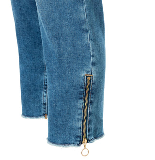 MAC Rich Damen Jeans - Blue Lagoon Wash - 5755-90-0389L-D415