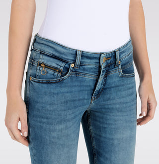 MAC Rich Damen Jeans - Blue Lagoon Wash - 5755-90-0389L-D415