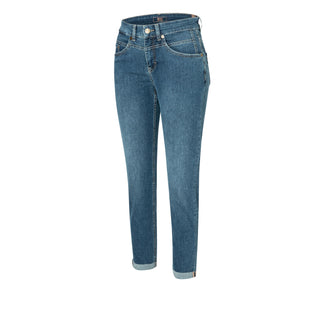 MAC Rich Straight Jeans - Denim Harbor Blue - 5756-90-0391-D615