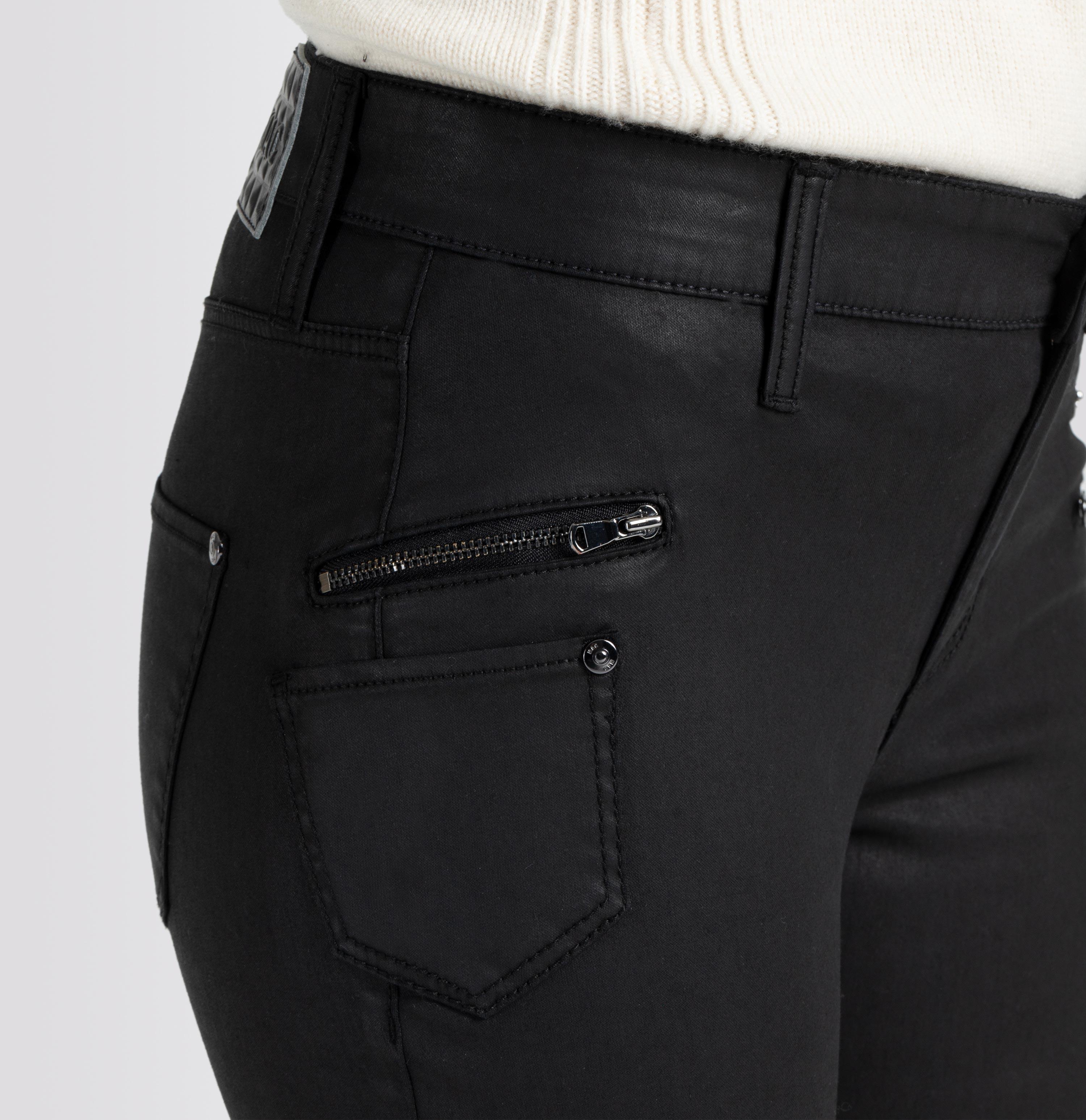 MAC Slim Jeanshose - Midnight Noir Coated - 5760-00-0465L-090 von MAC