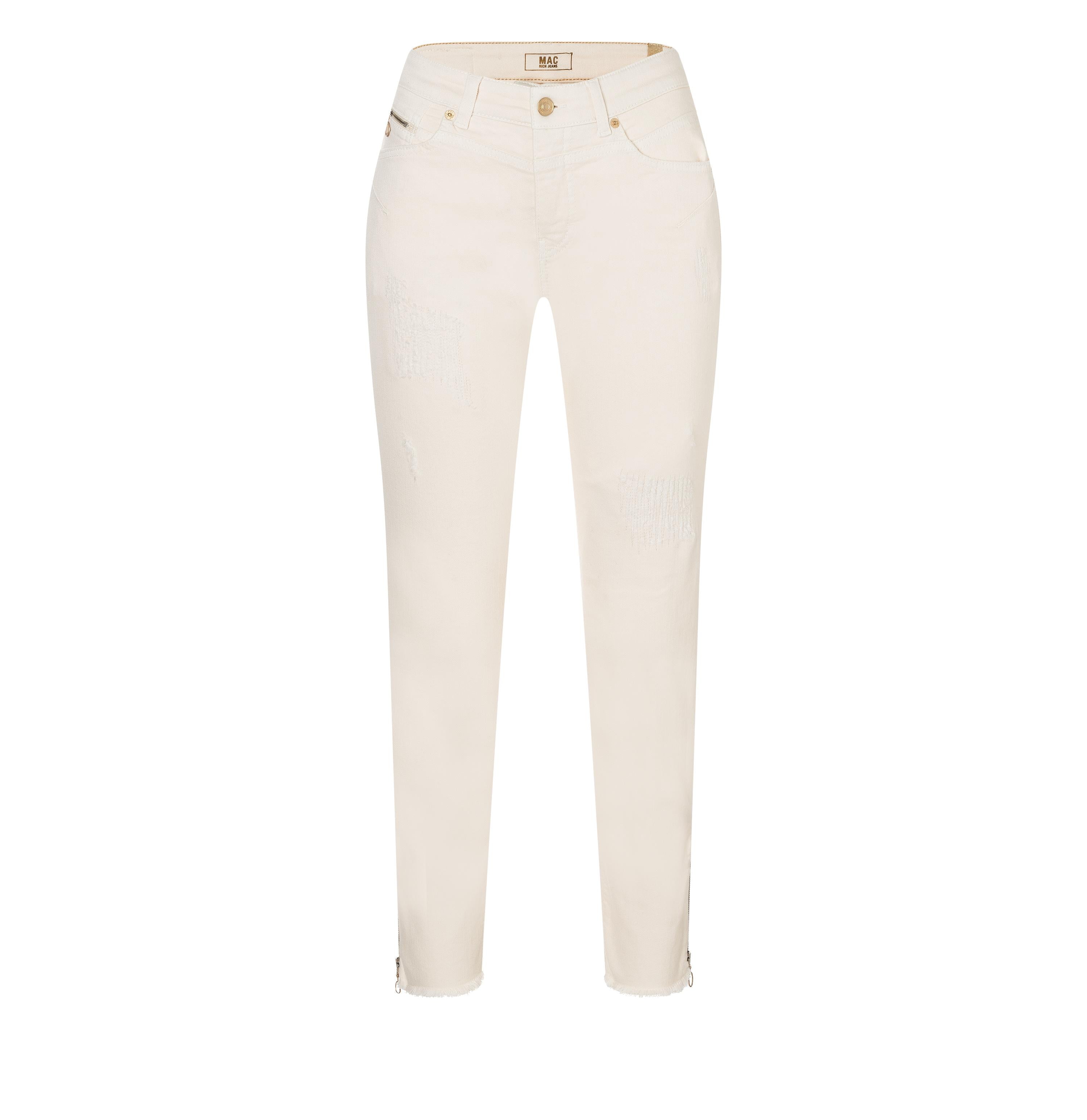 MAC RICH SLIM Hose - Cream Drift Beige - 5762-00-0389L-014W