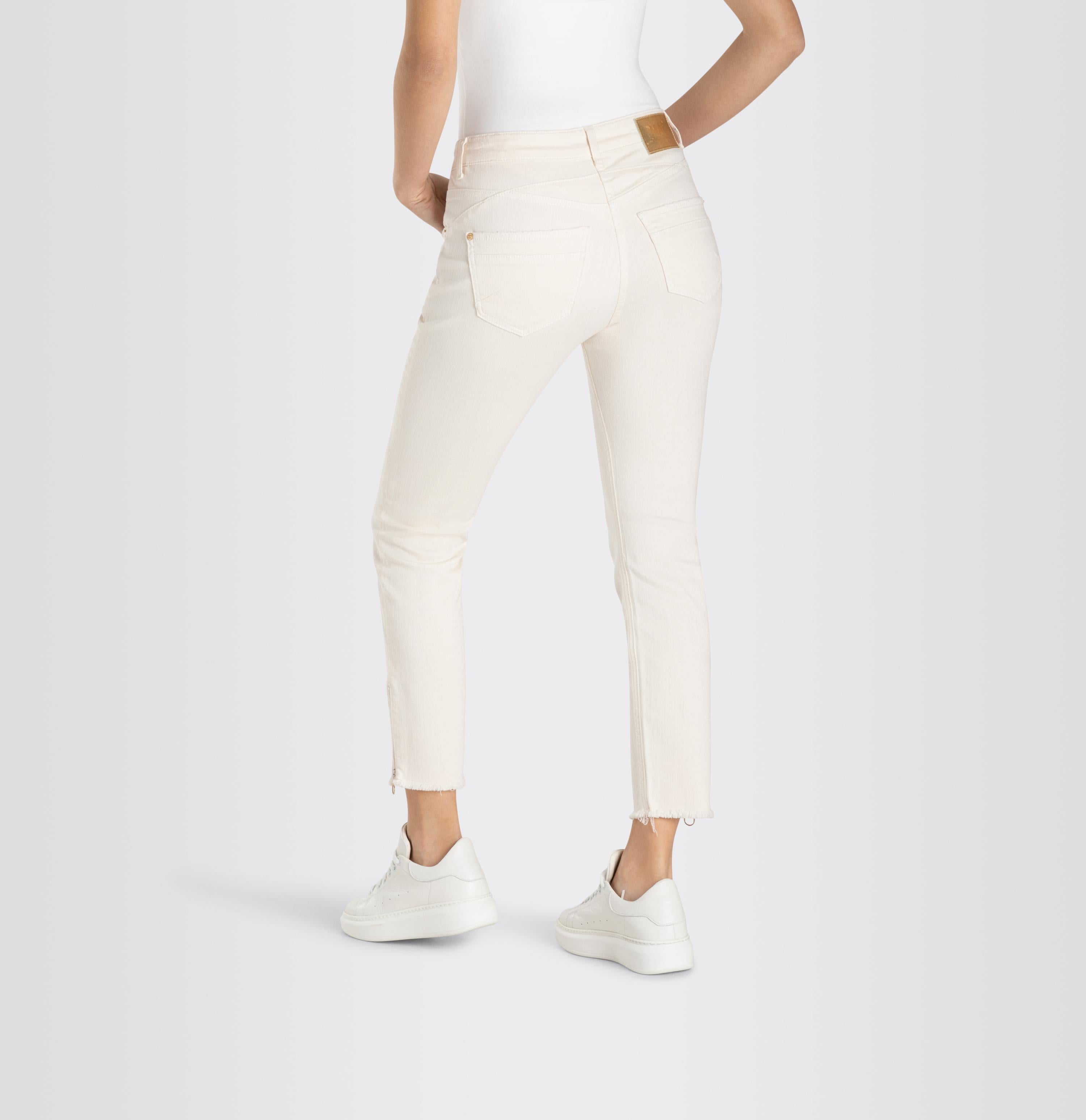 MAC RICH SLIM Hose - Cream Drift Beige - 5762-00-0389L-014W von MAC