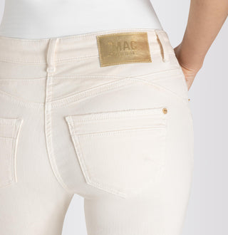 MAC RICH SLIM Hose - Cream Drift Beige - 5762-00-0389L-014W