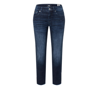MAC RICH SLIM Straight Jeans - Midnight Indigo Used - 5762-90-0389L-D848