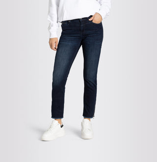 MAC RICH SLIM Straight Jeans - Midnight Indigo Used - 5762-90-0389L-D848