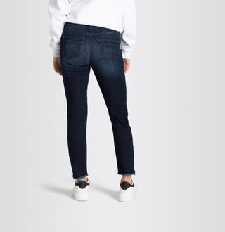 MAC RICH SLIM Straight Jeans - Midnight Indigo Used - 5762-90-0389L-D848