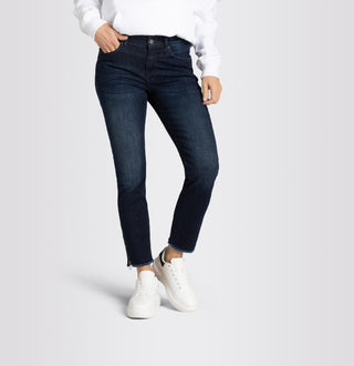 MAC RICH SLIM Straight Jeans - Midnight Indigo Used - 5762-90-0389L-D848