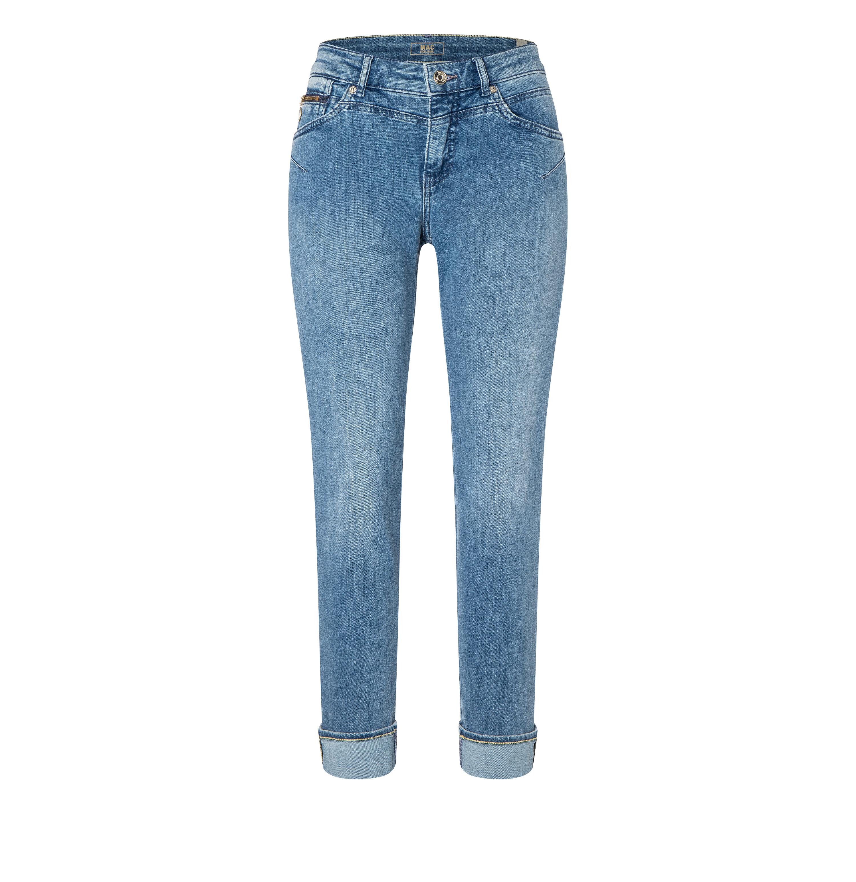 MAC RICH SLIM fashion jeans - Ocean Haze Blue - 5766-90-0389L-D454