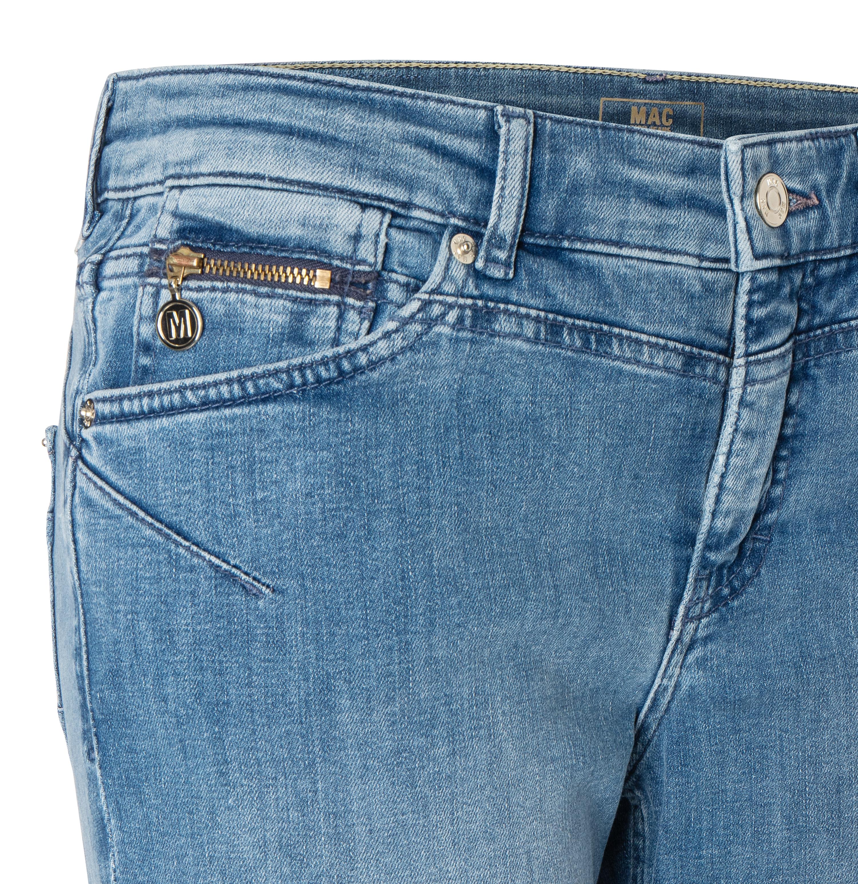 MAC RICH SLIM fashion jeans - Ocean Haze Blue - 5766-90-0389L-D454 von MAC