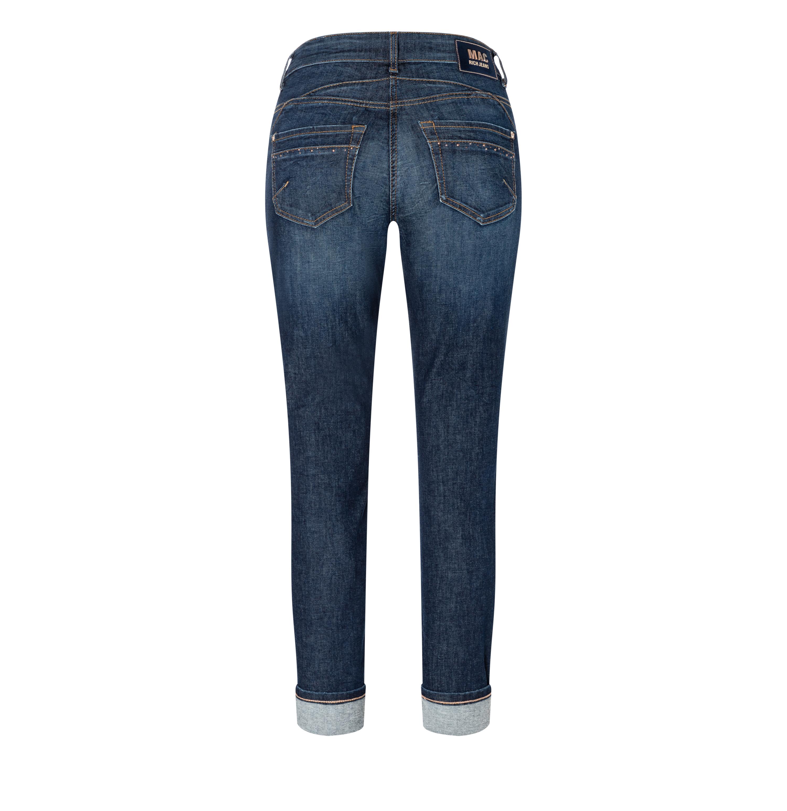 MAC RICH SLIM Jeans - Indigo Wash Horizon - 5789-94-0387-D588