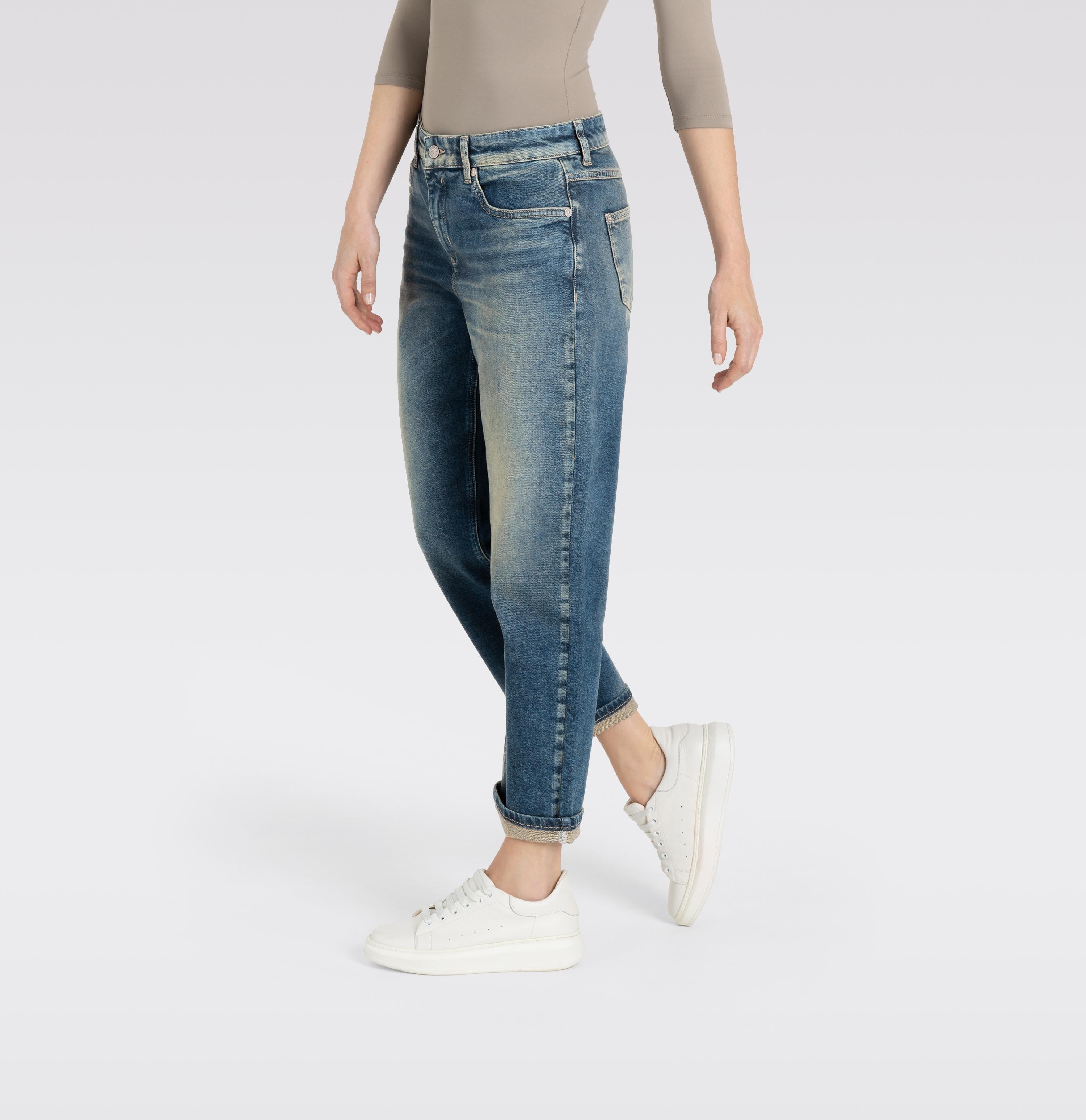 MAC Straight Jeanshose - Misty Atlantic Blue - 5818-90-0361L-D543 von MAC