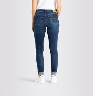 MAC RICH SLIM Five-Pocket Jeans - Indigo Twlight Blue - 5904-90-0389L-D671