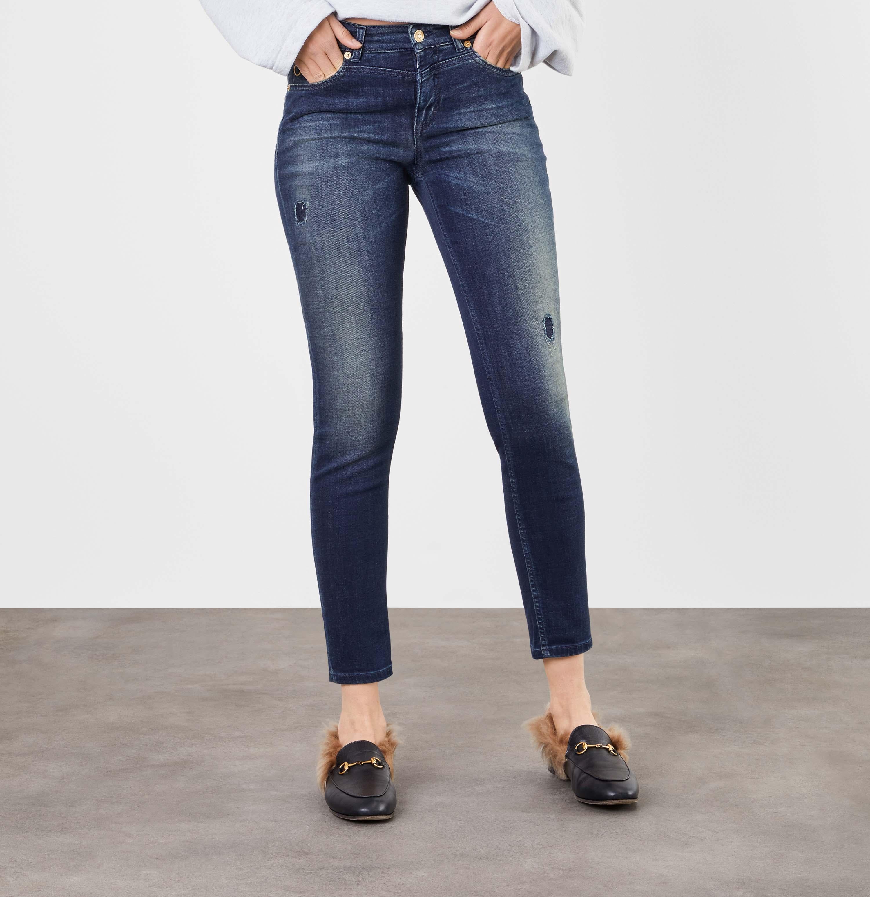 MAC RICH SLIM Five-Pocket - Steelwashed Indigo - 5904-90-0389L-D885 von MAC
