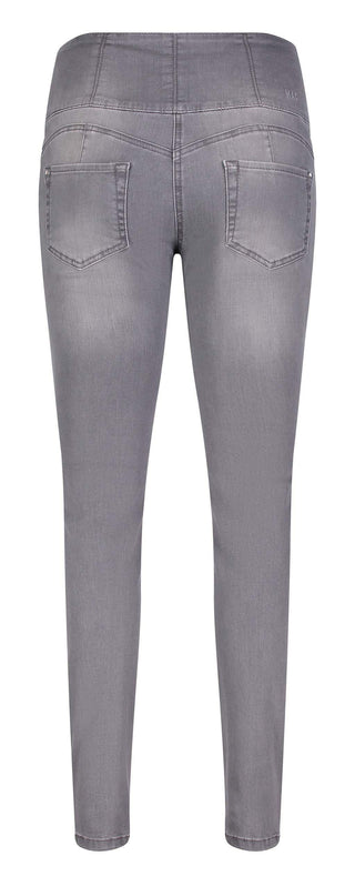 MAC CURVY Slim Jeans - Steel Mist Grey - 5905-90-0395-D346