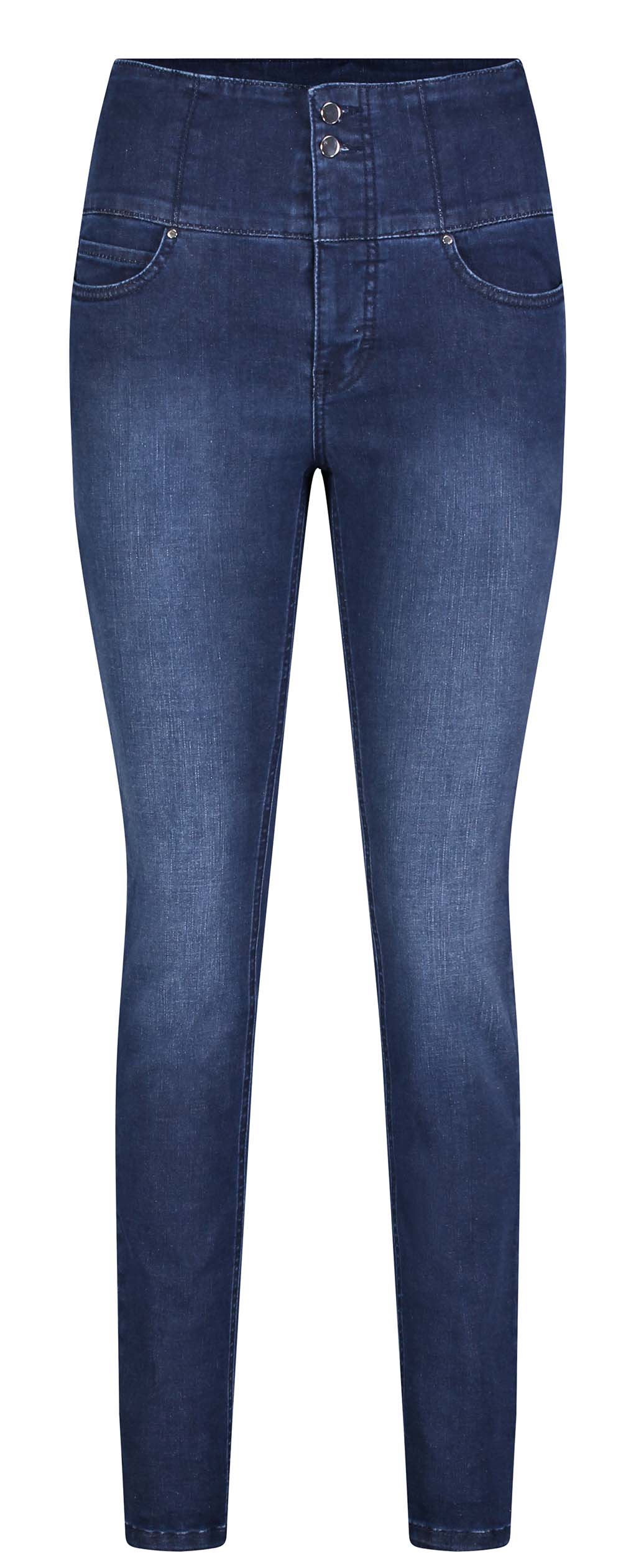 MAC CURVY Skinny-Jeans - Midnight Indigo - 5905-90-0395-D829