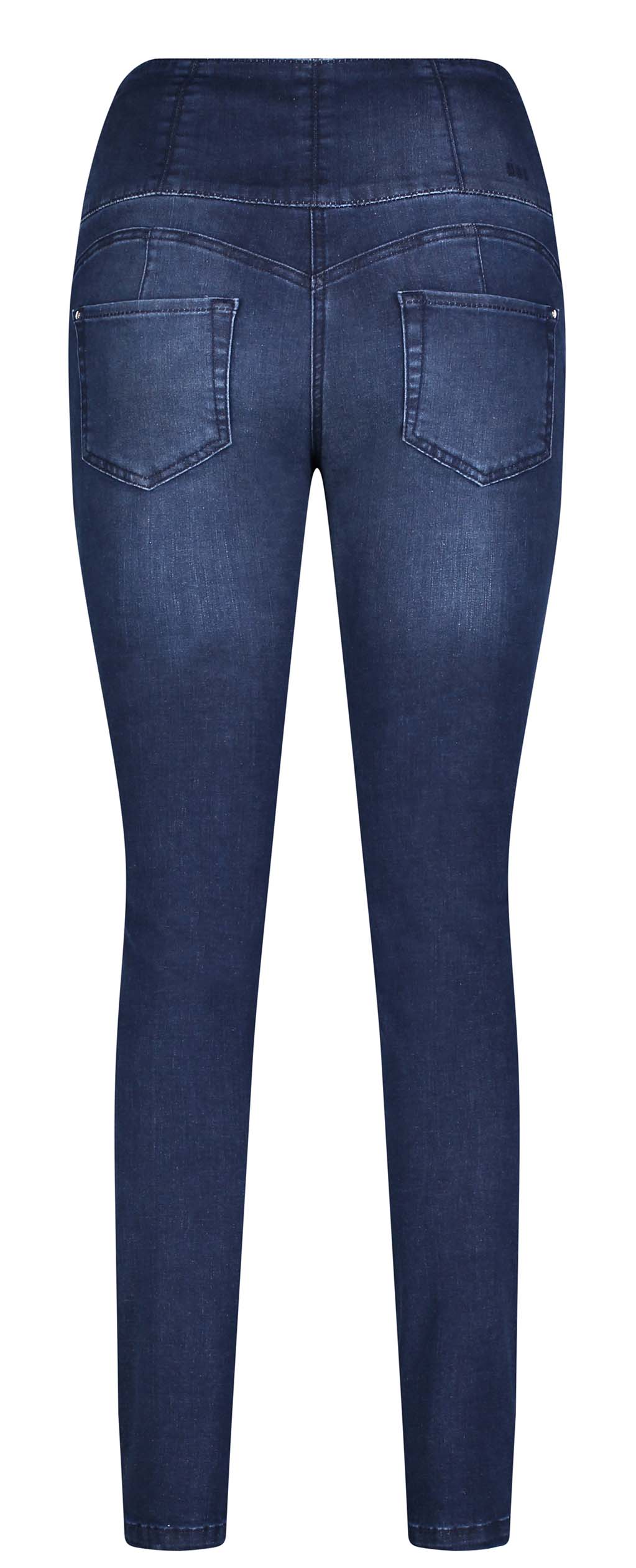 MAC CURVY Skinny-Jeans - Midnight Indigo - 5905-90-0395-D829