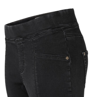 MAC LEGGINGS cozy black rinsewash 5907-90-0350 D991 - ISKO™ SOFT DENIM
